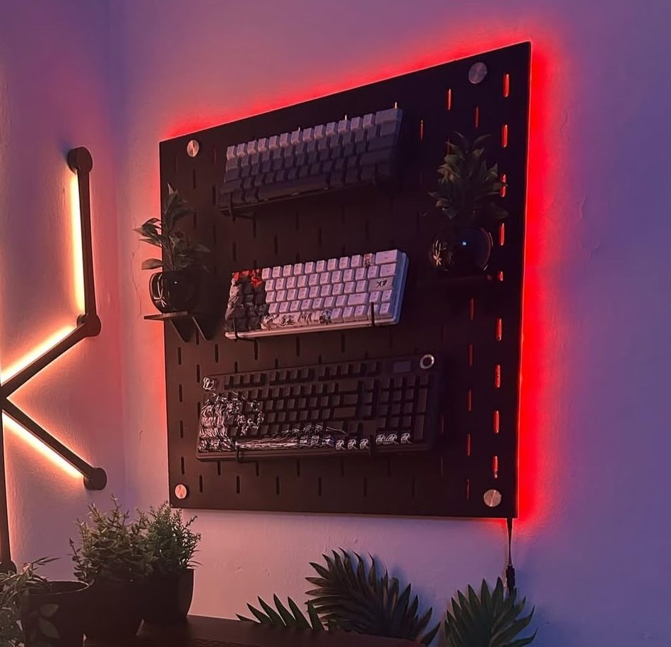 Gaming Pegboard – Ultimate Setup Organizer